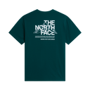 The North Face - Mountain Sketch Regular Short Sleeve da uomo - Pacific Teal - vista alternativa 1