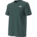 The North Face - Mountain Sketch Regular Short Sleeve da uomo - Pacific Teal - vista alternativa 2