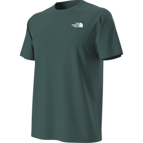 The North Face - Mountain Sketch Regular Short Sleeve da uomo - Pacific Teal - vista alternativa 2