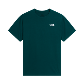 The North Face - Mountain Sketch Regular Short Sleeve da uomo - Green - vista principale