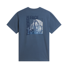 The North Face - Half Dome Photo Reg Ss Tee-graphic da uomo - GRANITE GREY - vista alternativa 1