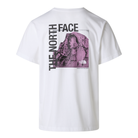 The North Face - Half Dome Photo Reg Ss Tee-graphic da uomo - TNF WHITE - vista alternativa 1