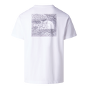 The North Face - Box Nse Celebration Reg Ss Tee da uomo - TNF WHITE - vista alternativa 1