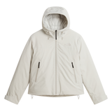 The North Face - Tnf Range Down Hooded Jacket da donna - Cumulus Cloud - vista principale