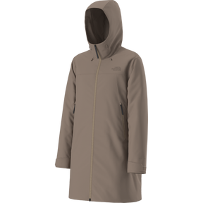 The North Face - Tnf Range Lt Hooded Parka da donna - Garnet - vista alternativa 2