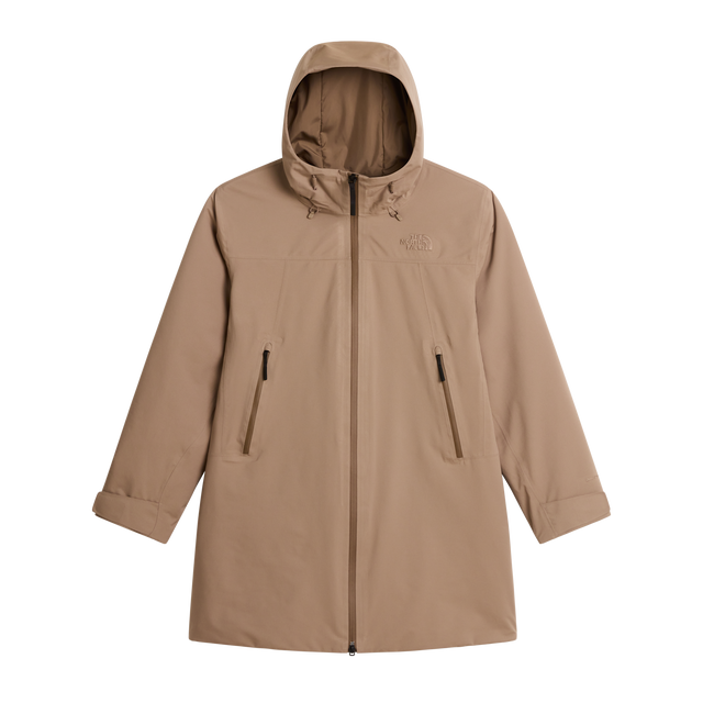 The North Face - Tnf Range Lt Hooded Parka da donna - Garnet - vista principale