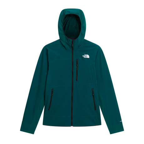 The North Face - Summit Futurefleece Overlay Hoodie da uomo - Pacific Teal - vista principale
