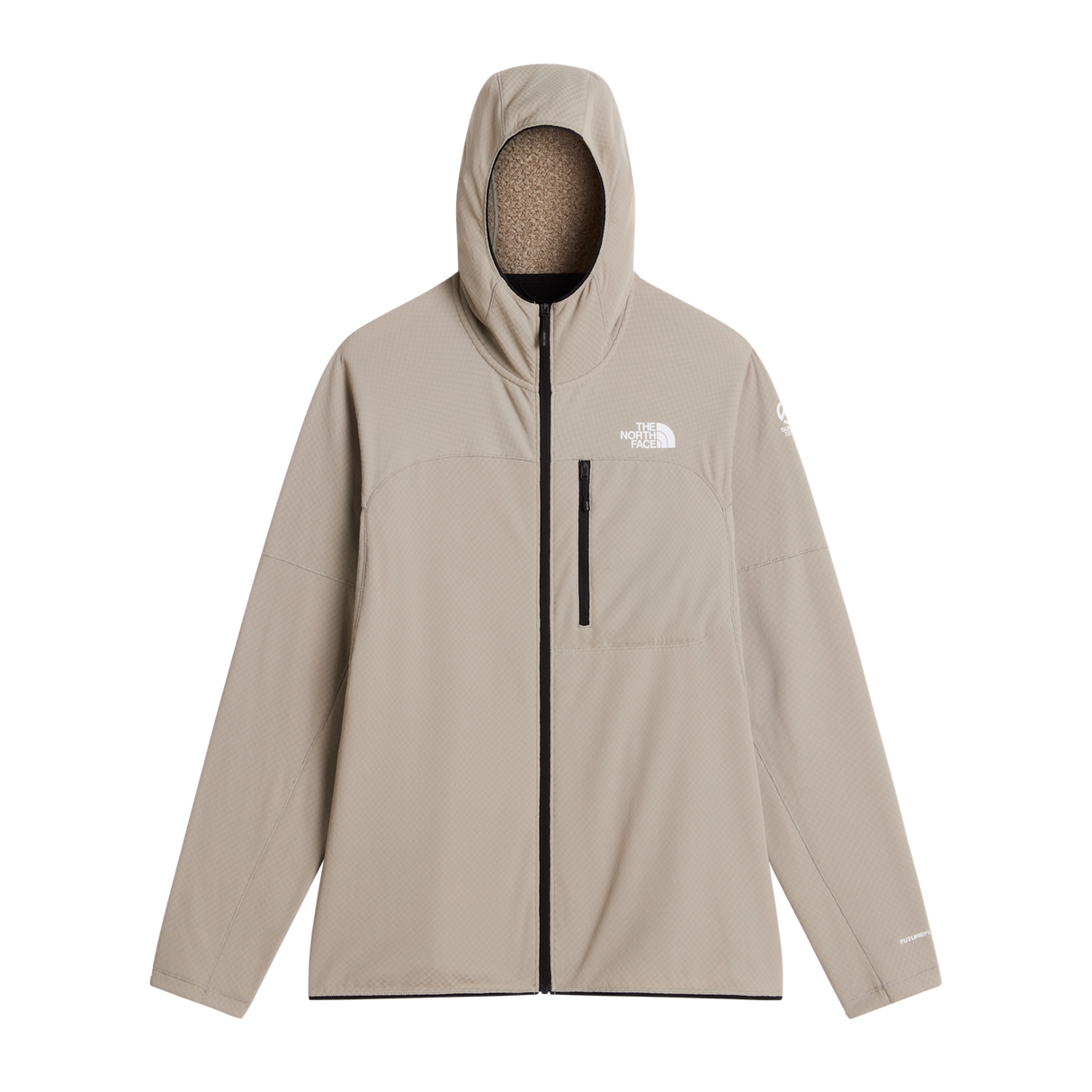 The North Face - Summit Futurefleece full-zip Hoodie da uomo - Stone Slab - vista principale