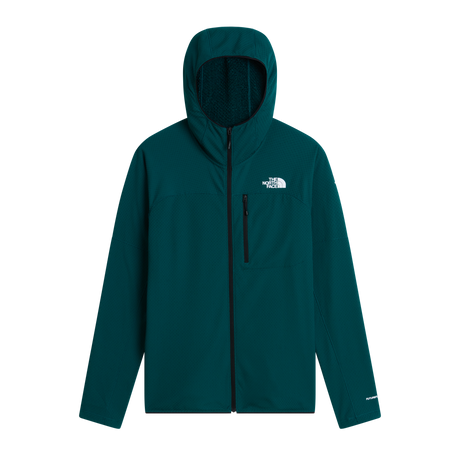 The North Face - Summit Futurefleece full-zip Hoodie da uomo - Pacific Teal - vista principale