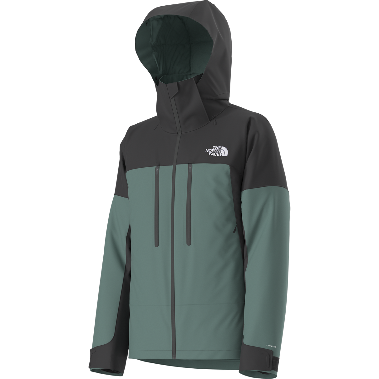 The North Face - Chakal Jacket da uomo - DARK SAGE/TNF BLACK - vista alternativa 2