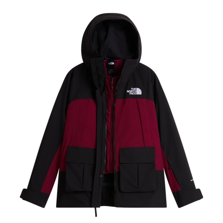 The North Face - Slaydee Triclimate da donna - Burgundy Crush/TNF Blac - vista alternativa 1