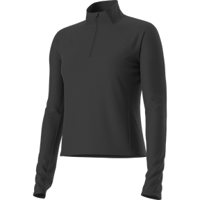 The North Face - Jaida 1/4 Zip da donna - TNF Black Dark Heather - vista alternativa 2