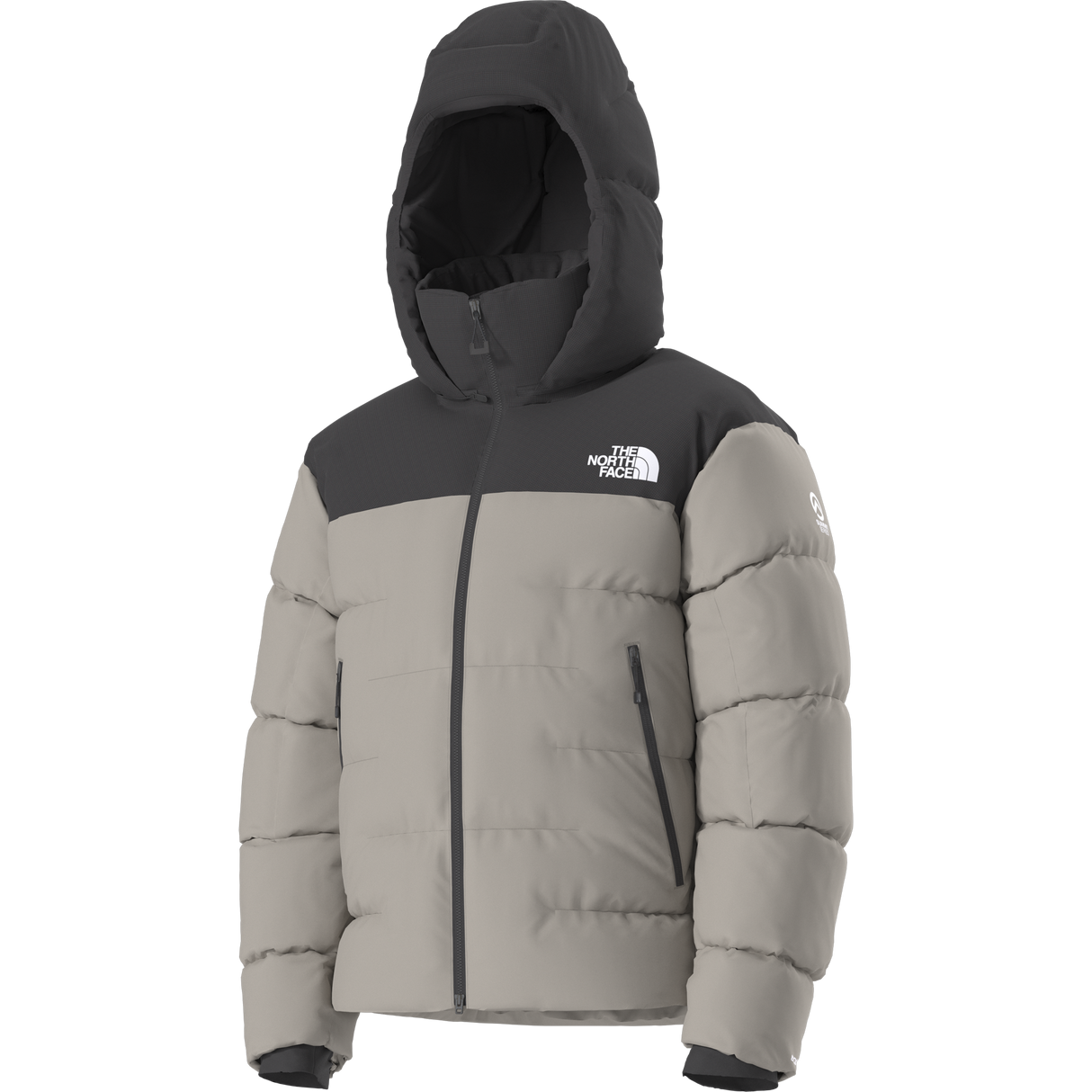 The North Face - Summit Nuptse Jacket da uomo - Stone Slab/TNF Black - vista alternativa 2
