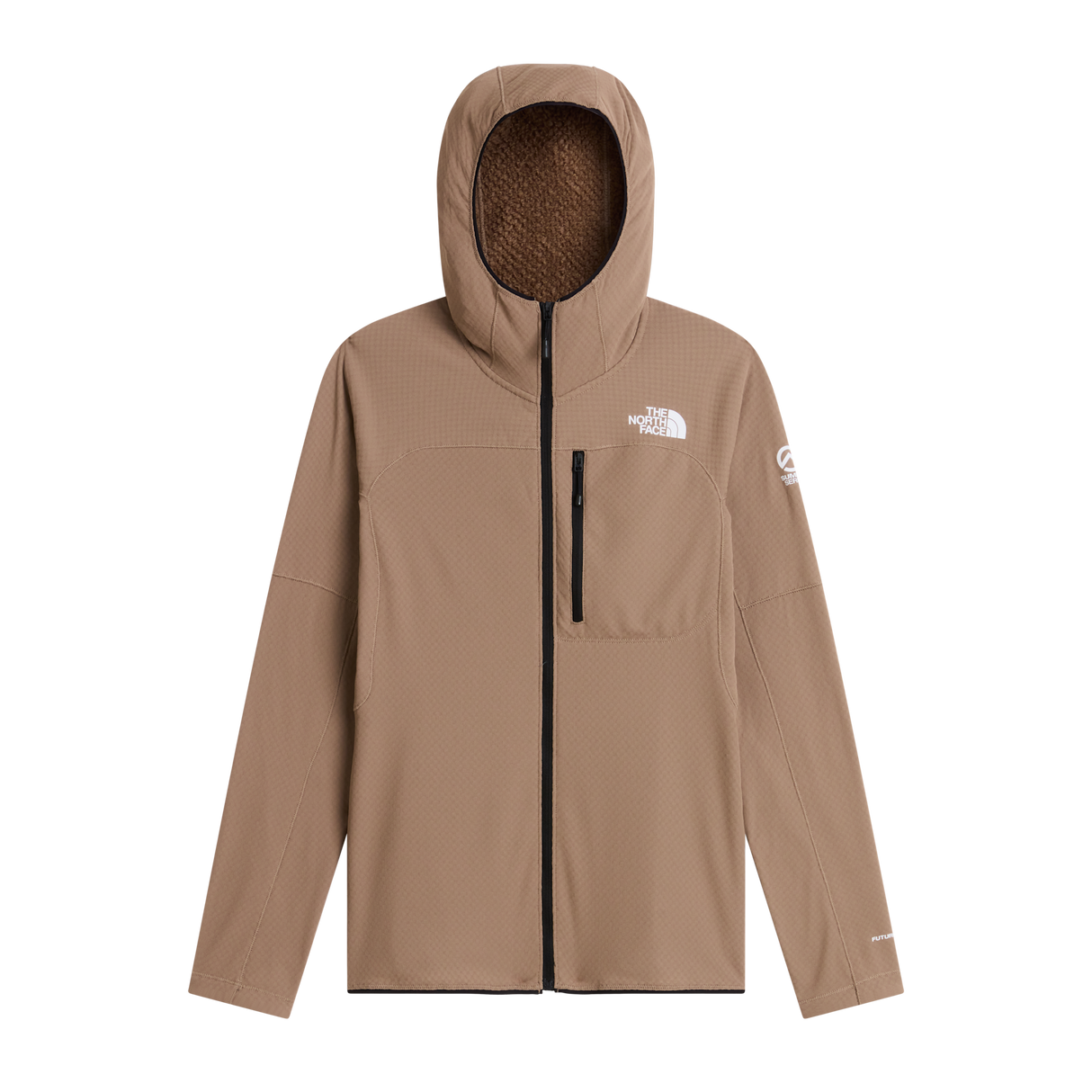 The North Face - Summit Futurefleece full-zip Hoodie da donna - Garnet - vista principale