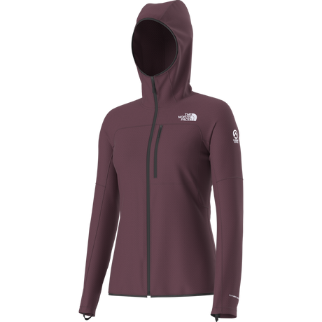 The North Face - Summit Futurefleece full-zip Hoodie da donna - Burgundy Crush - vista alternativa 2
