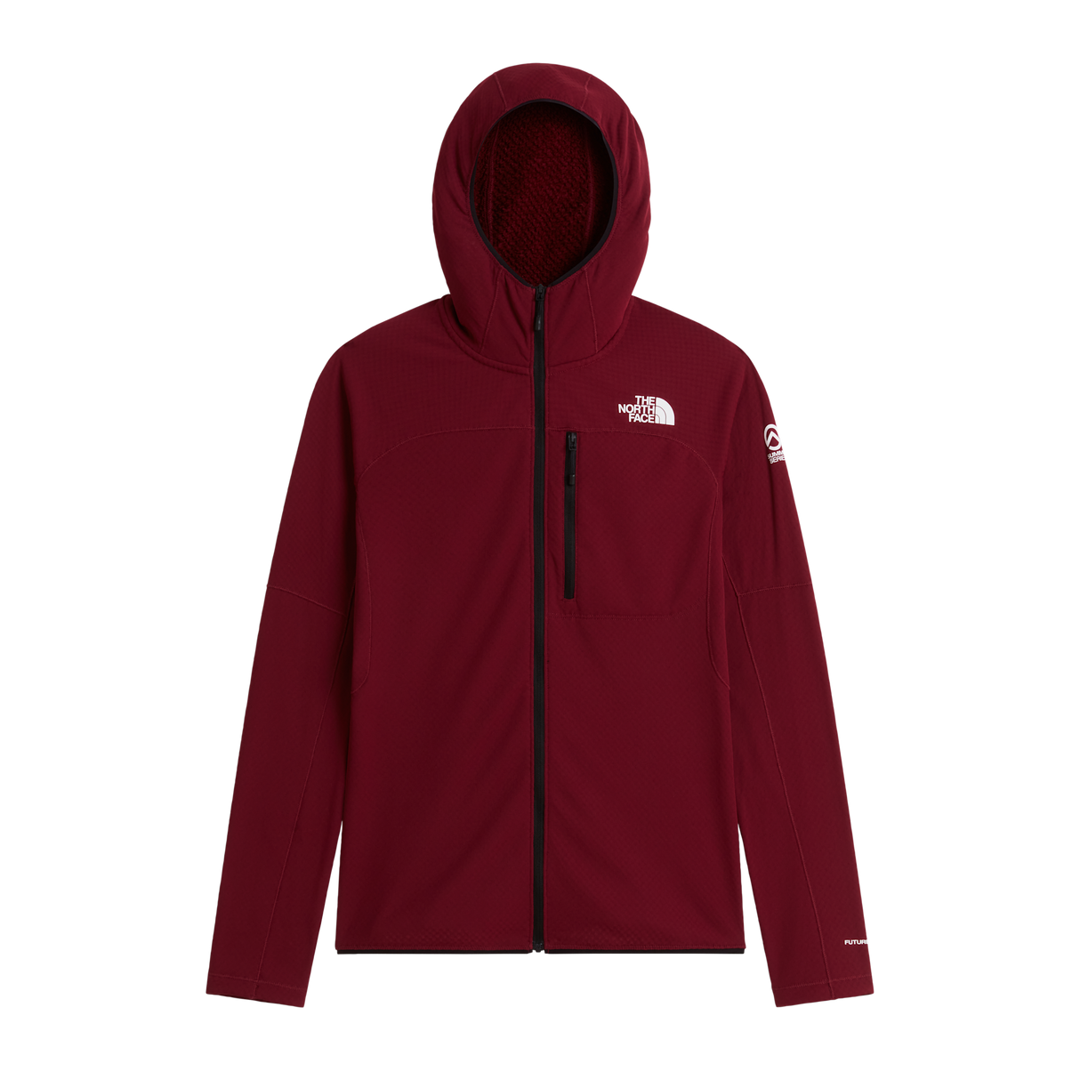 The North Face - Summit Futurefleece full-zip Hoodie da donna - Burgundy Crush - vista principale