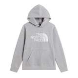 The North Face - Teen Tnf Essential Drew Peak Hoodie - TNF Pale Grey Heather - vista principale