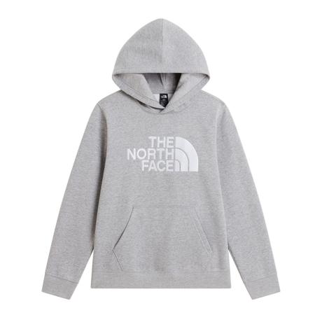 The North Face - Teen Tnf Essential Drew Peak Hoodie - TNF Pale Grey Heather - vista principale