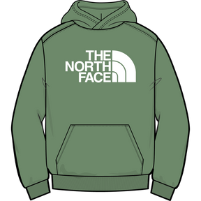 The North Face - Teen Tnf Essential Drew Peak Hoodie - Dimmed Algae - vista alternativa 10