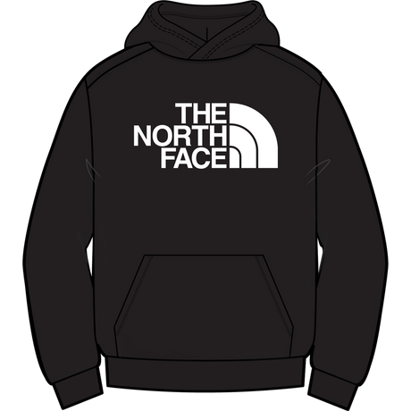 The North Face - Teen Tnf Essential Drew Peak Hoodie - TNF BLACK - vista alternativa 10