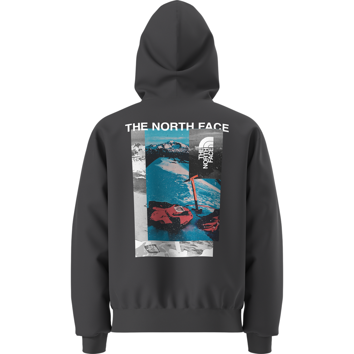 The North Face - Apex '75 Collage Relaxed Hoodie da uomo - TNF BLACK - vista alternativa 10