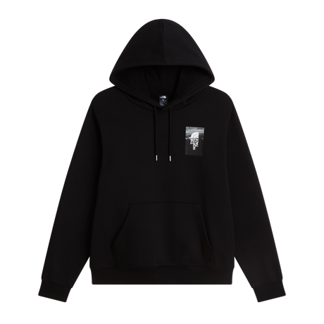 The North Face - Apex '75 Collage Relaxed Hoodie da uomo - TNF BLACK - vista principale