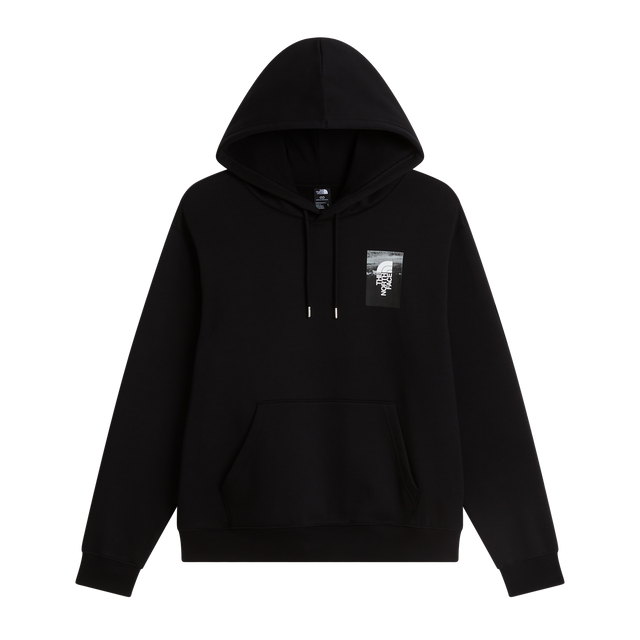 The North Face - Apex '75 Collage Relaxed Hoodie da uomo - TNF BLACK - vista principale