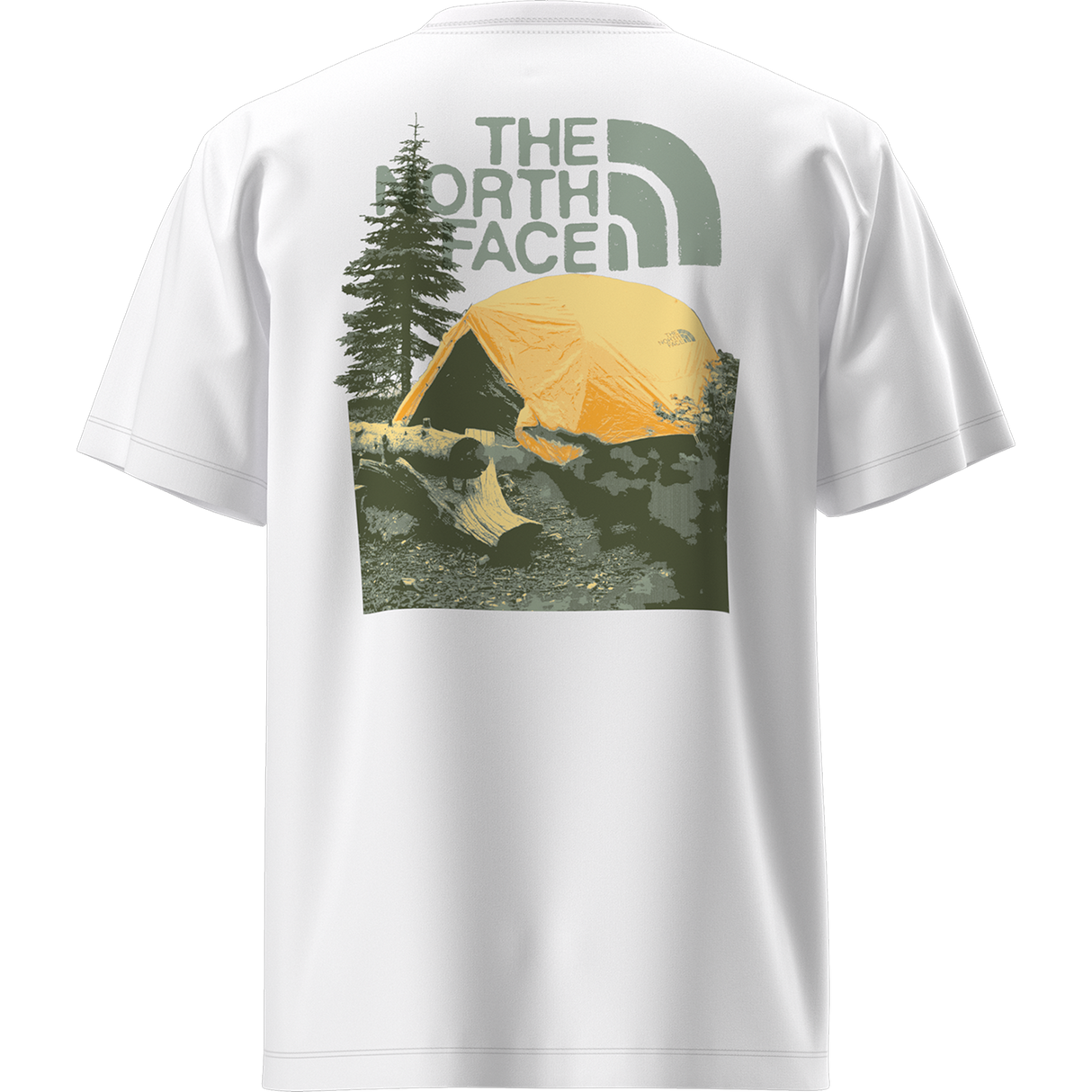 The North Face - Pitch A Tent Relaxed Ss Tee da uomo - TNF WHITE - vista principale
