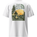 The North Face - Pitch A Tent Relaxed Ss Tee da uomo - WHITE - vista principale