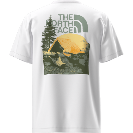 The North Face - Pitch A Tent Relaxed Ss Tee da uomo - TNF WHITE - vista principale