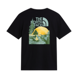 The North Face - Pitch A Tent Relaxed Ss Tee da uomo - TNF BLACK - vista alternativa 1
