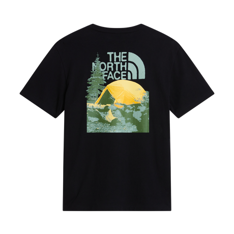 The North Face - Pitch A Tent Relaxed Ss Tee da uomo - TNF BLACK - vista alternativa 1