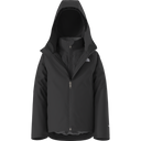 The North Face - Kid Perrito 4-n-1 Hooded Jacket - BLACK - vista principale