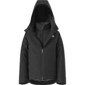 The North Face - Kid Perrito 4-n-1 Hooded Jacket - BLACK - vista principale