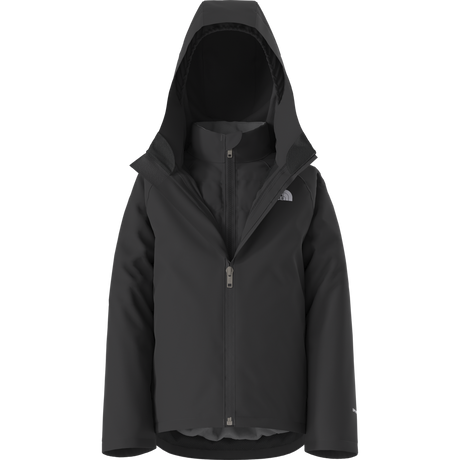 The North Face - Kid Perrito 4-n-1 Hooded Jacket - TNF BLACK - vista principale