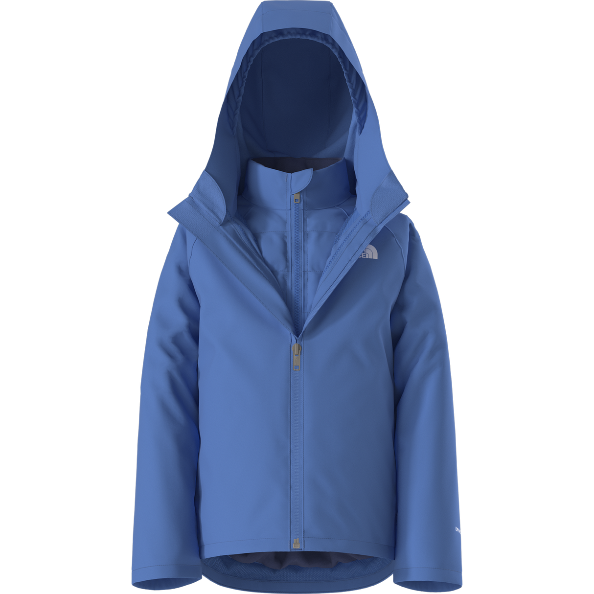 The North Face - Kid Perrito 4-n-1 Hooded Jacket - SHDPGRTRD/MLNRD - vista principale
