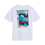 The North Face - Apex '75 Collage Relaxed Ss Tee da uomo - TNF WHITE - vista alternativa 1