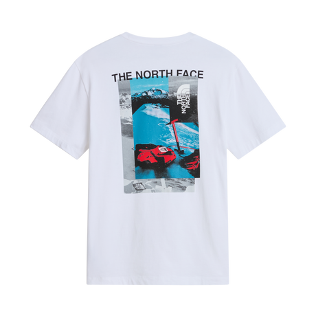 The North Face - Apex '75 Collage Relaxed Ss Tee da uomo - TNF WHITE - vista alternativa 1