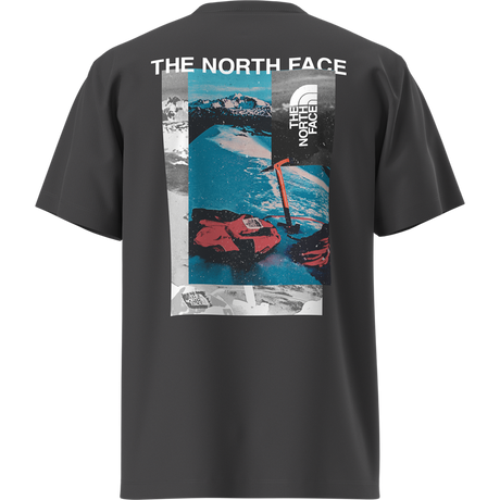 The North Face - Apex '75 Collage Relaxed Ss Tee da uomo - TNF BLACK - vista principale