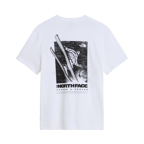 The North Face - Tested And Proven Relaxed Ss Tee unisex - TNF WHITE - vista alternativa 1