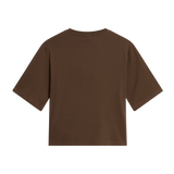 The North Face - Tnf Essential Simple Dome Boxy Rlx Ss Smokey da donna - Smokey Brown - vista alternativa 1