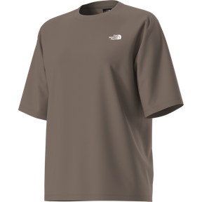The North Face - Tnf Essential Simple Dome Boxy Rlx Ss Smokey da donna - Smokey Brown - vista alternativa 2