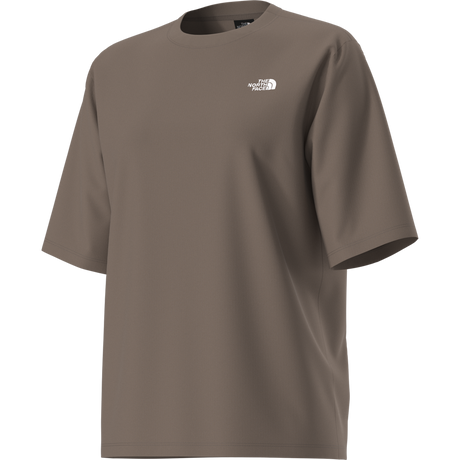 The North Face - Tnf Essential Simple Dome Boxy Rlx Ss Smokey da donna - Smokey Brown - vista alternativa 2