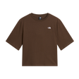 The North Face - Tnf Essential Simple Dome Boxy Rlx Ss Smokey da donna - BROWN - vista principale