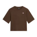 The North Face - Tnf Essential Simple Dome Boxy Rlx Ss Smokey da donna - BROWN - vista principale