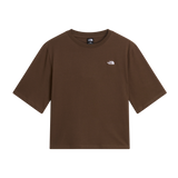The North Face - Tnf Essential Simple Dome Boxy Rlx Ss Smokey da donna - Smokey Brown - vista principale