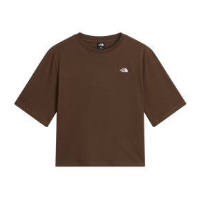 The North Face - Tnf Essential Simple Dome Boxy Rlx Ss Smokey da donna - BROWN - vista principale