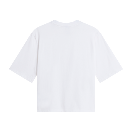 The North Face - Tnf Essential Simple Dome Boxy Rlx Ss Smokey da donna - TNF WHITE - vista alternativa 1