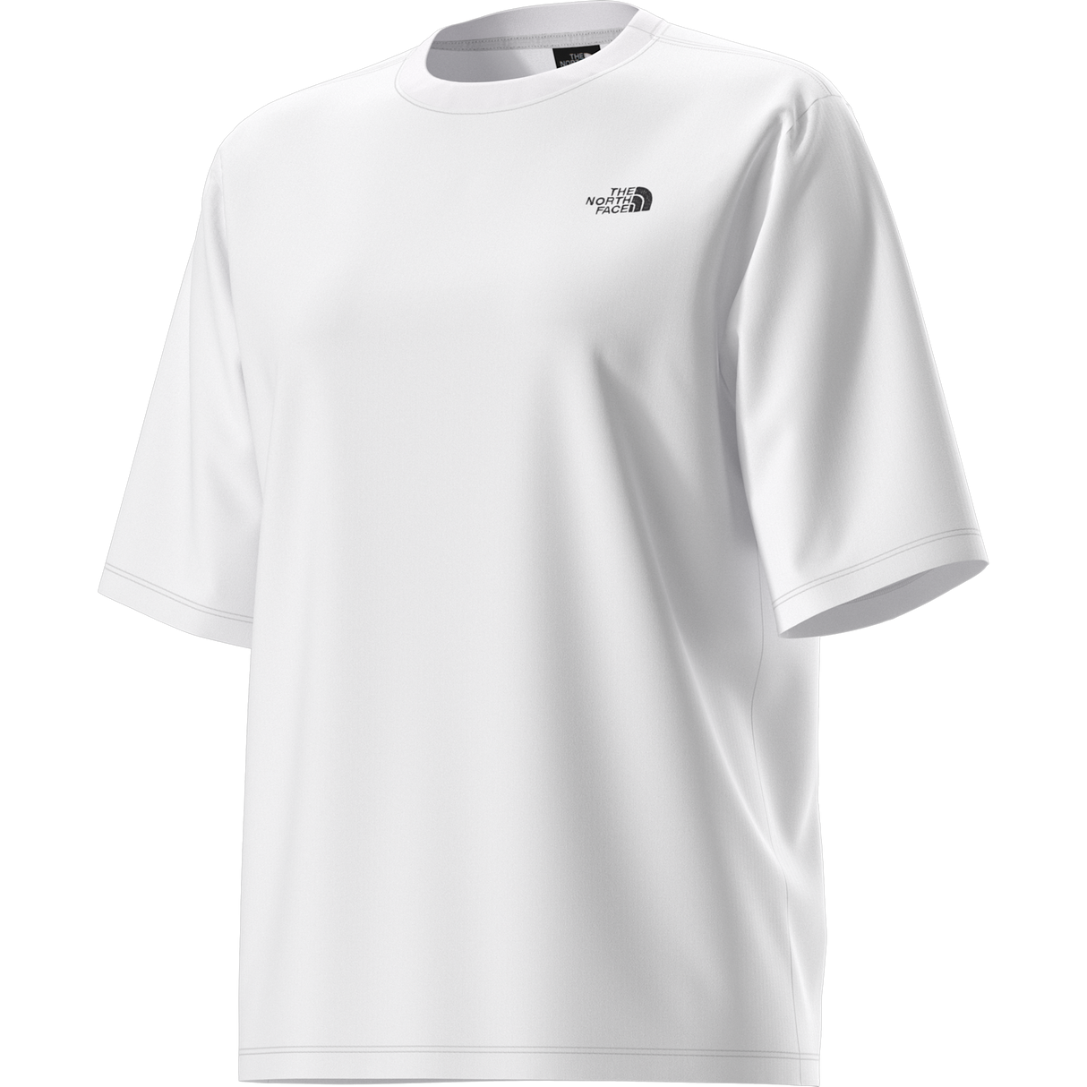 The North Face - Tnf Essential Simple Dome Boxy Rlx Ss Smokey da donna - TNF WHITE - vista alternativa 2
