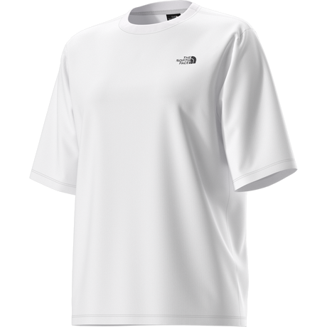The North Face - Tnf Essential Simple Dome Boxy Rlx Ss Smokey da donna - TNF WHITE - vista alternativa 2